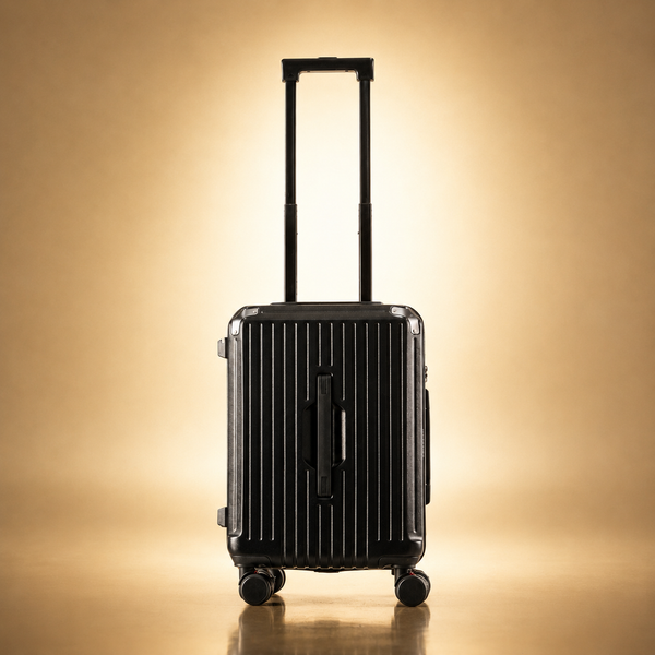 Trochi Charles Trunk Carry-On — Black (view 1)
