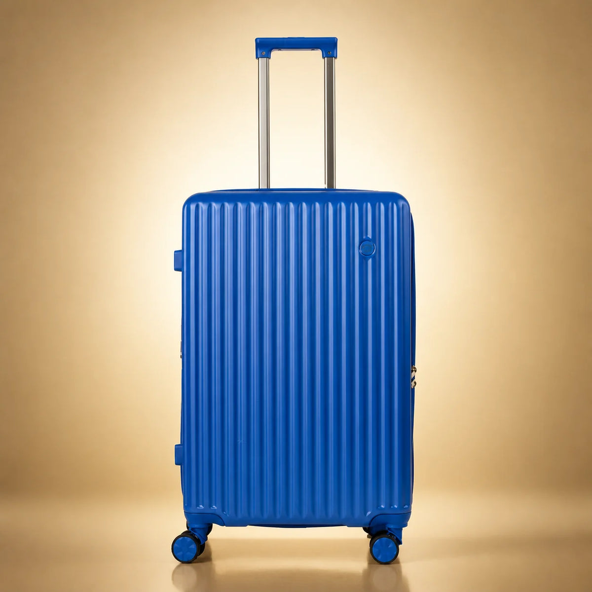 TERRY 3.0 Check-In Medium by TROCHI - Yellow Line Blue luggage main product image