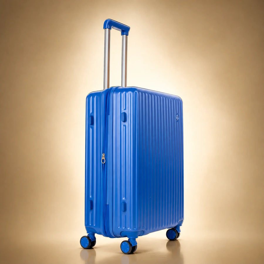 TERRY 3.0 Check-In Medium by TROCHI - Yellow Line Blue luggage detail image 2