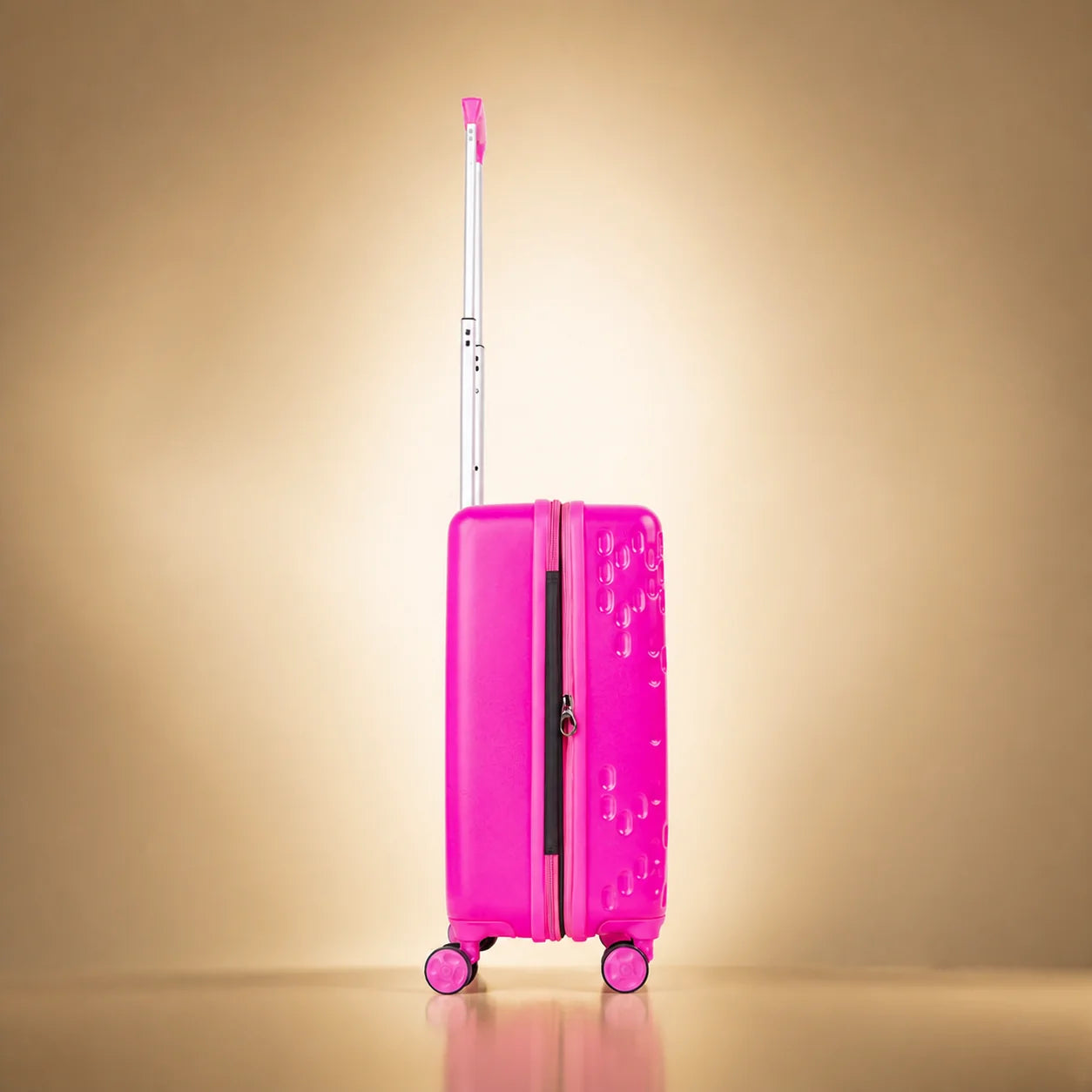 Lady Pink's Graffiti Tag Carry-On by TROCHI - X Line pink luggage detail image 3