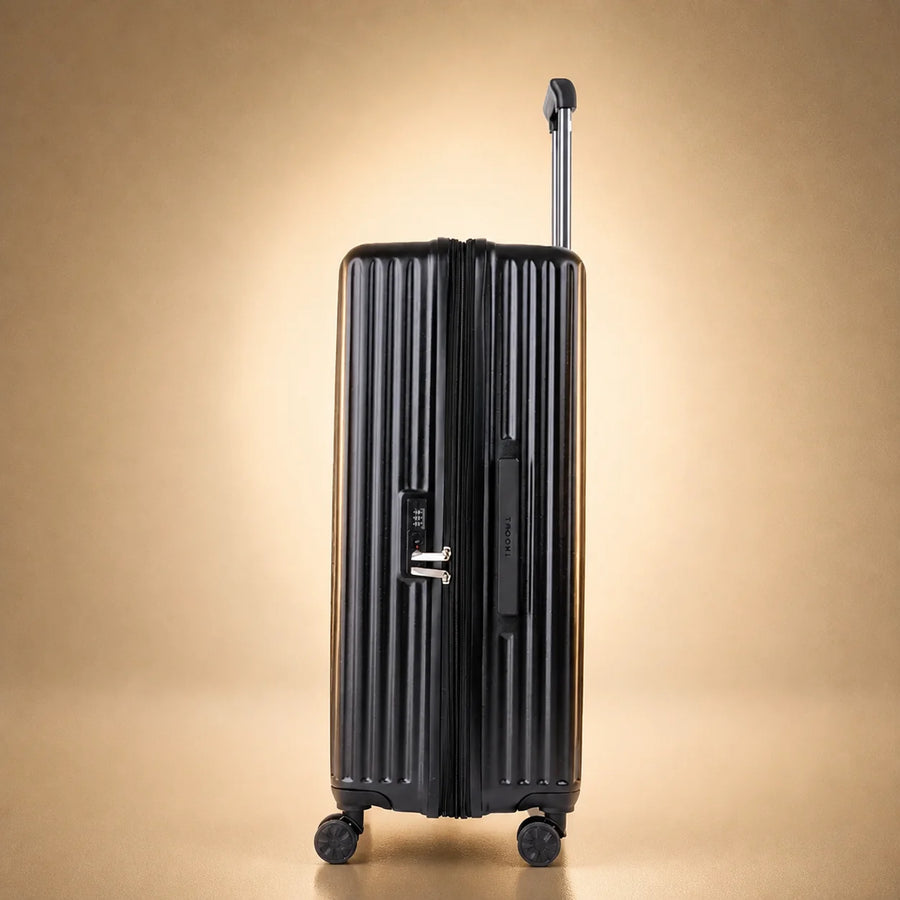 TERRY 3.0 Check-In Large by TROCHI - Yellow Line Black luggage detail image 3