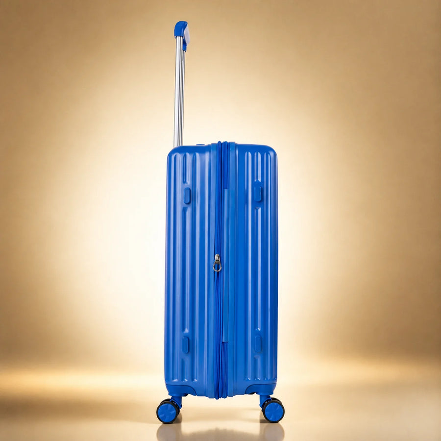 TERRY 3.0 Check-In Medium by TROCHI - Yellow Line Blue luggage detail image 3