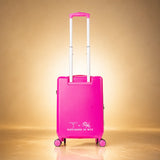 Lady Pink's Graffiti Tag Carry-On by TROCHI - X Line pink luggage detail image 4