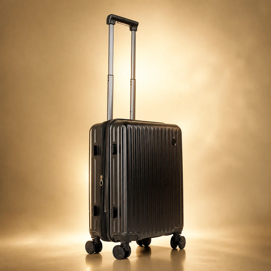 TERRY 3.0 Carry-On by TROCHI - Yellow Line Black luggage detail image 4