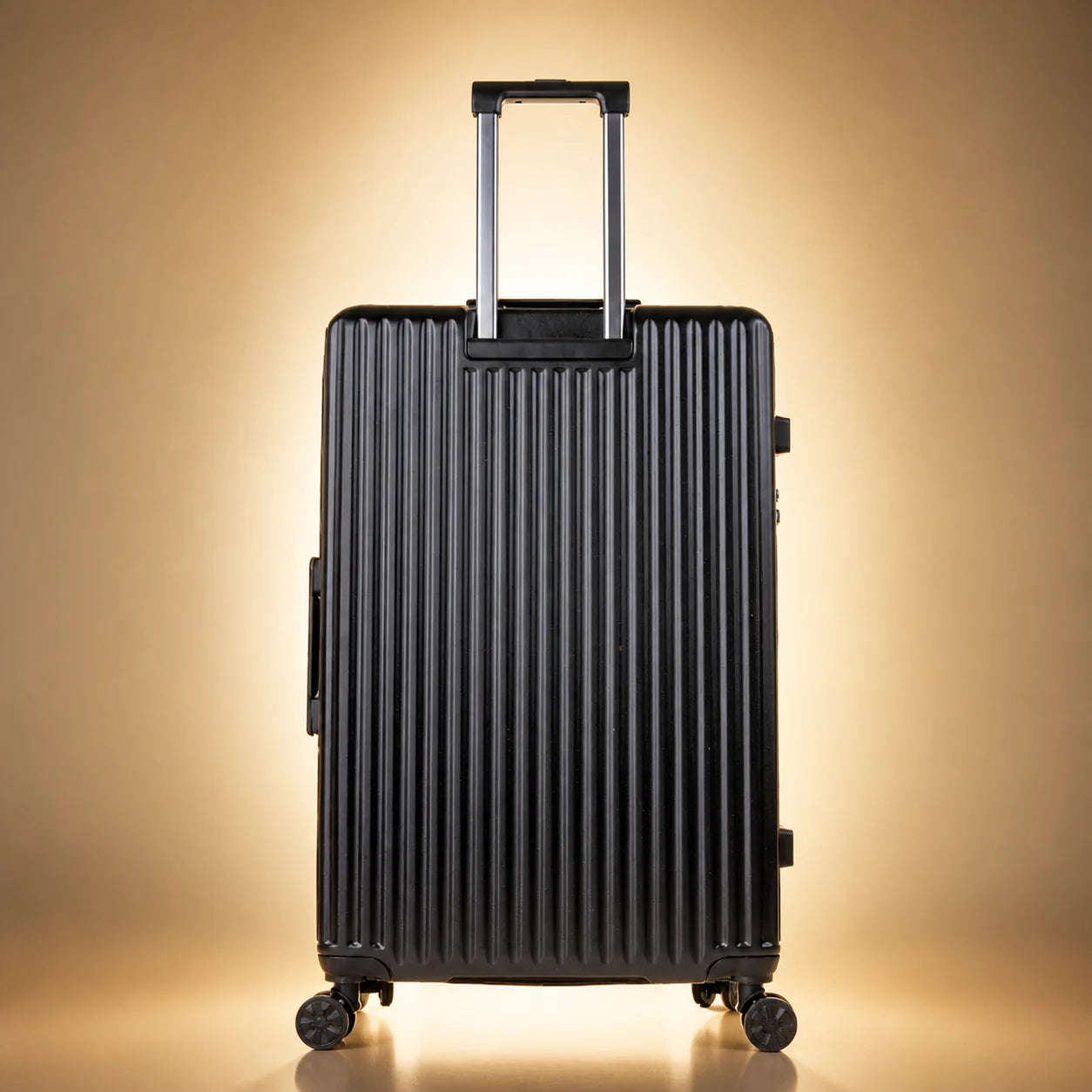 TERRY 3.0 Check-In Large by TROCHI - Yellow Line Black luggage detail image 4