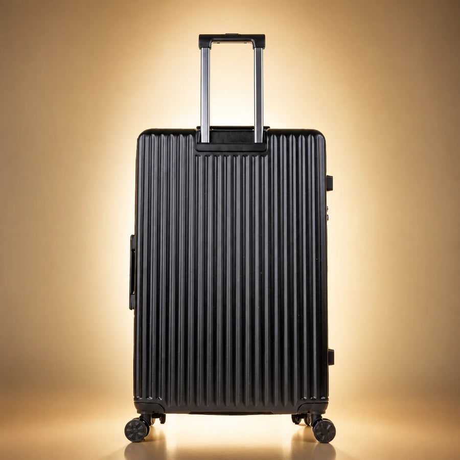 TERRY 3.0 Check-In Large by TROCHI - Yellow Line Black luggage detail image 4