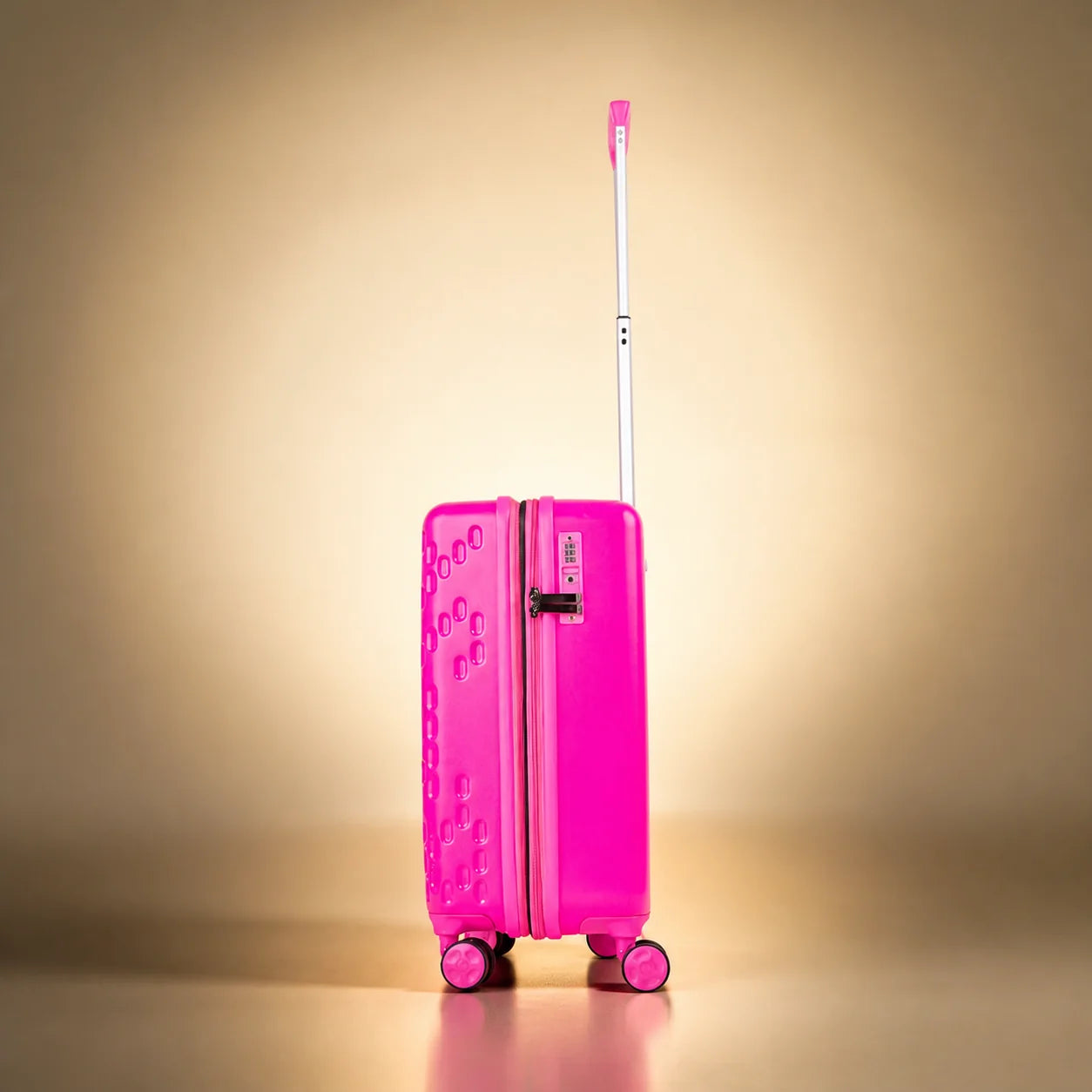 Lady Pink's Graffiti Tag Carry-On by TROCHI - X Line pink luggage detail image 5