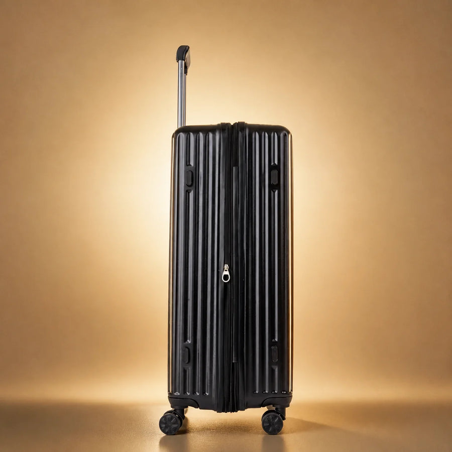 TERRY 3.0 Check-In Large by TROCHI - Yellow Line Black luggage detail image 5