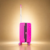 Lady Pink's Graffiti Tag Carry-On by TROCHI - X Line pink luggage detail image 6
