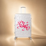 Lady Pink's Graffiti Tag Check-In by TROCHI - X Line grey luggage detail image 6