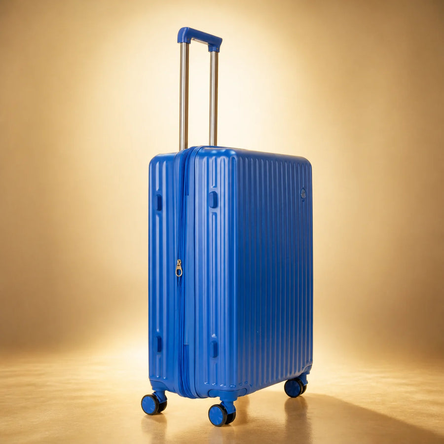 TERRY 3.0 Check-In Medium by TROCHI - Yellow Line Blue luggage detail image 6