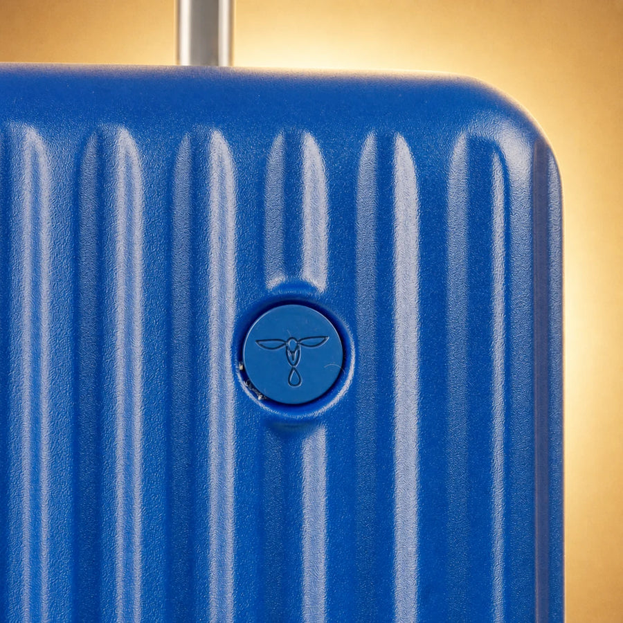 TERRY 3.0 Check-In Medium by TROCHI - Yellow Line Blue luggage detail image 7