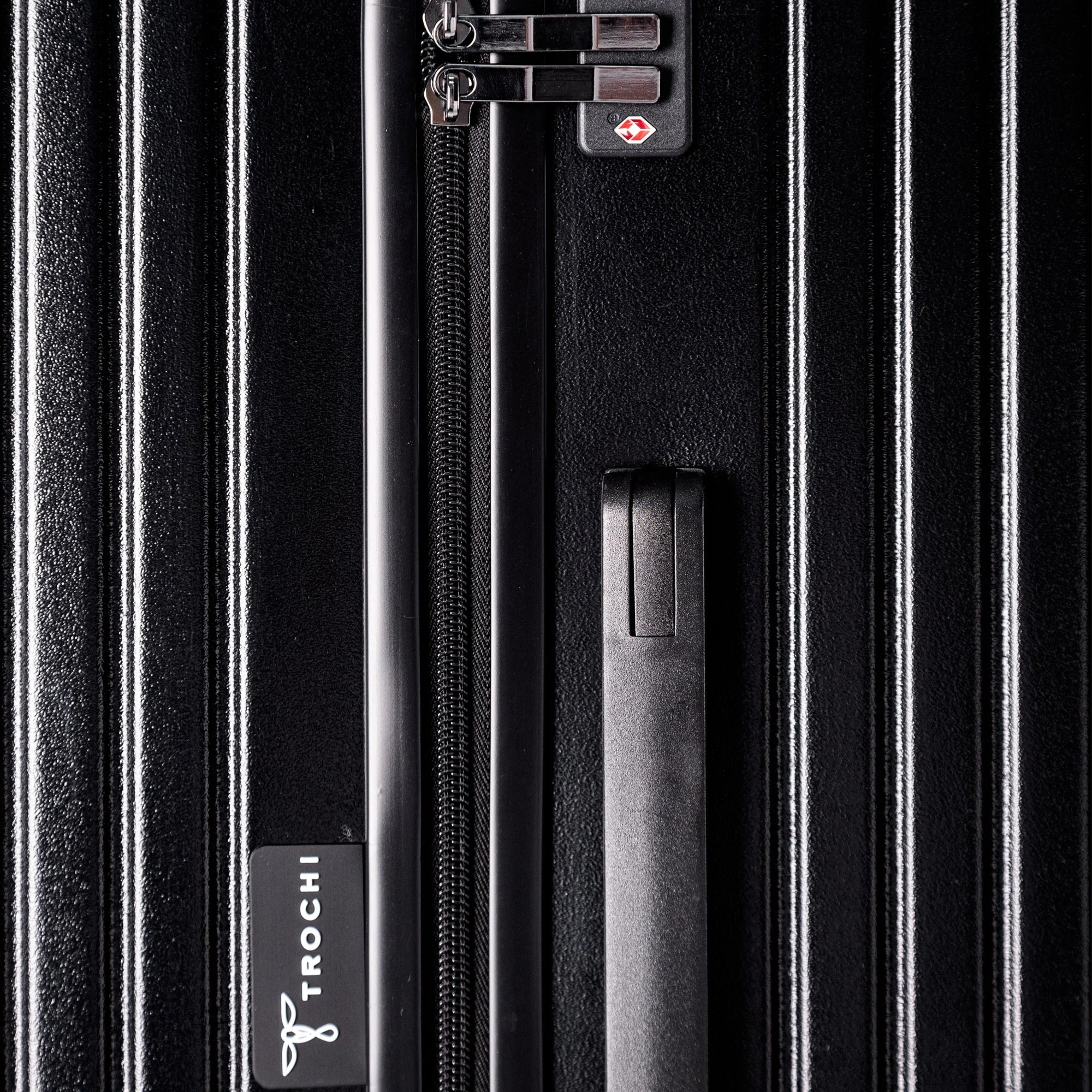 Trochi Charles Trunk Check-In Large — Black (view 7)