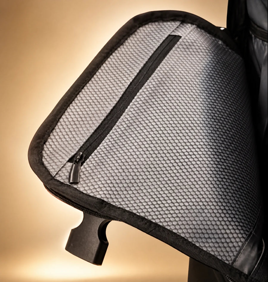 Travel Backpack by TROCHI - Orange Line luggage detail image 8