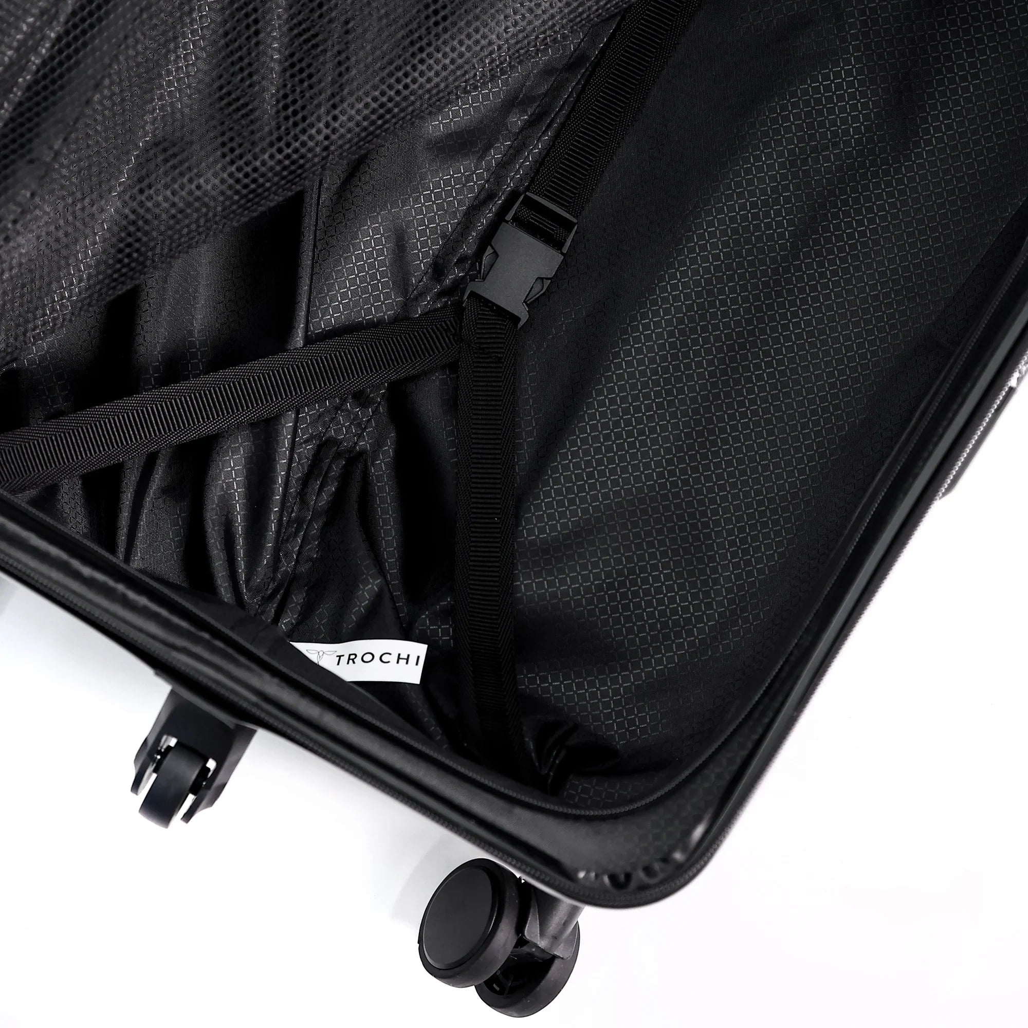 Trochi Charles Trunk Check-In Large — Black (view 9)