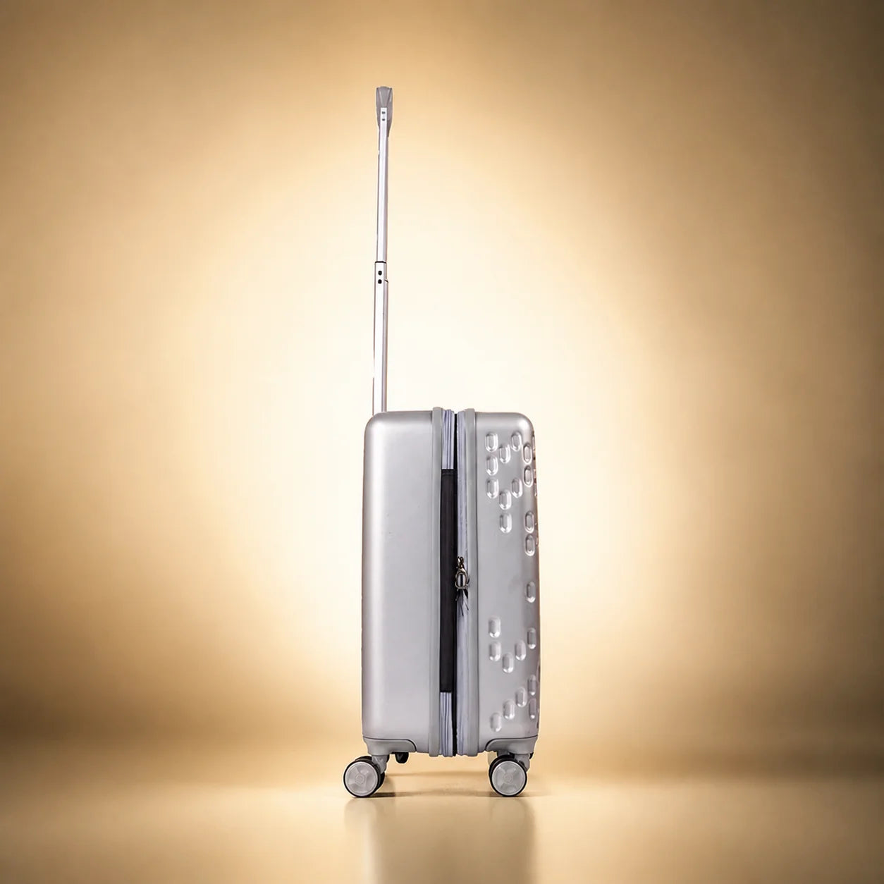 Lady Pink's Graffiti Tag Carry-On by TROCHI - X Line grey luggage detail image 10