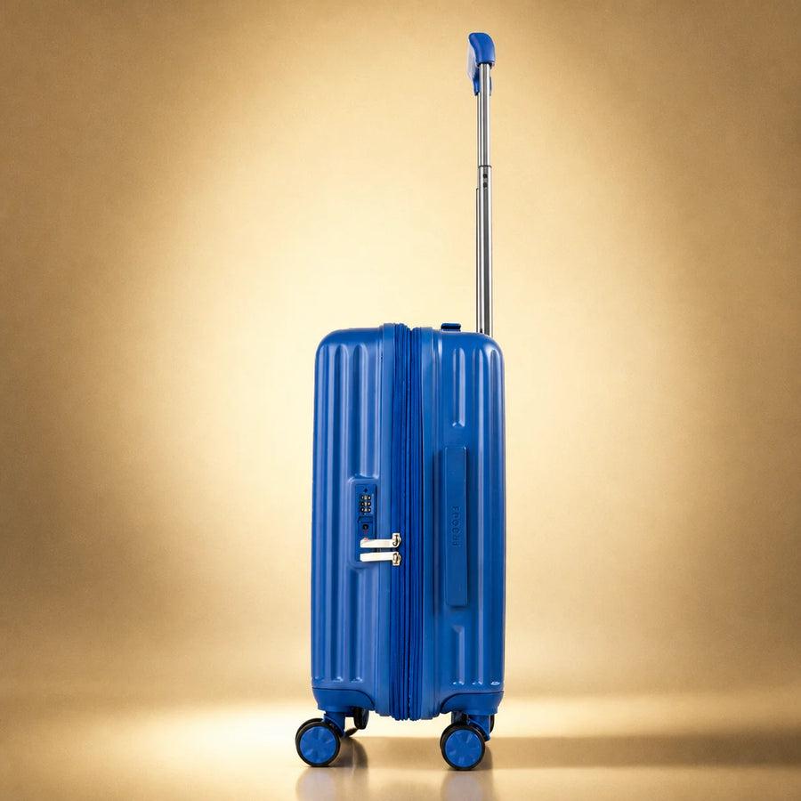 TERRY 3.0 Carry-On by TROCHI - Yellow Line Blue luggage detail image 10