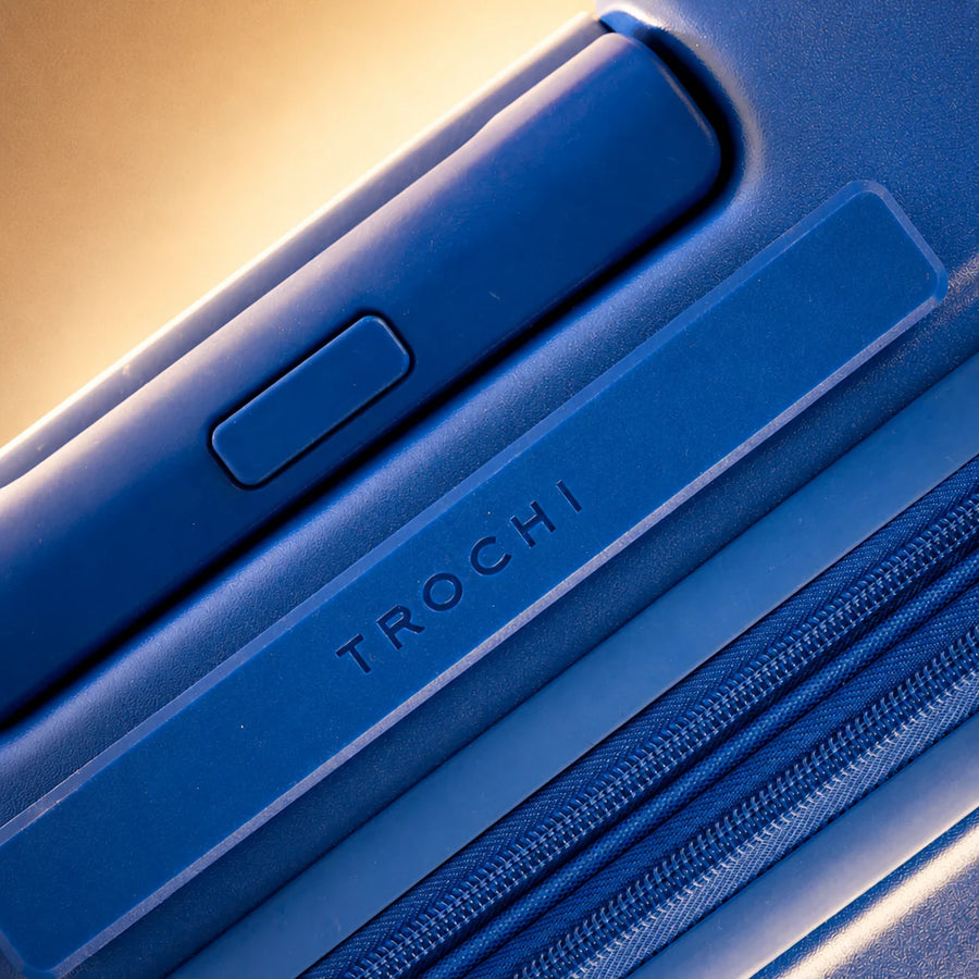 TERRY 3.0 Check-In Medium by TROCHI - Yellow Line Blue luggage detail image 10