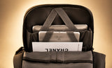 Travel Backpack by TROCHI - Orange Line luggage detail image 10