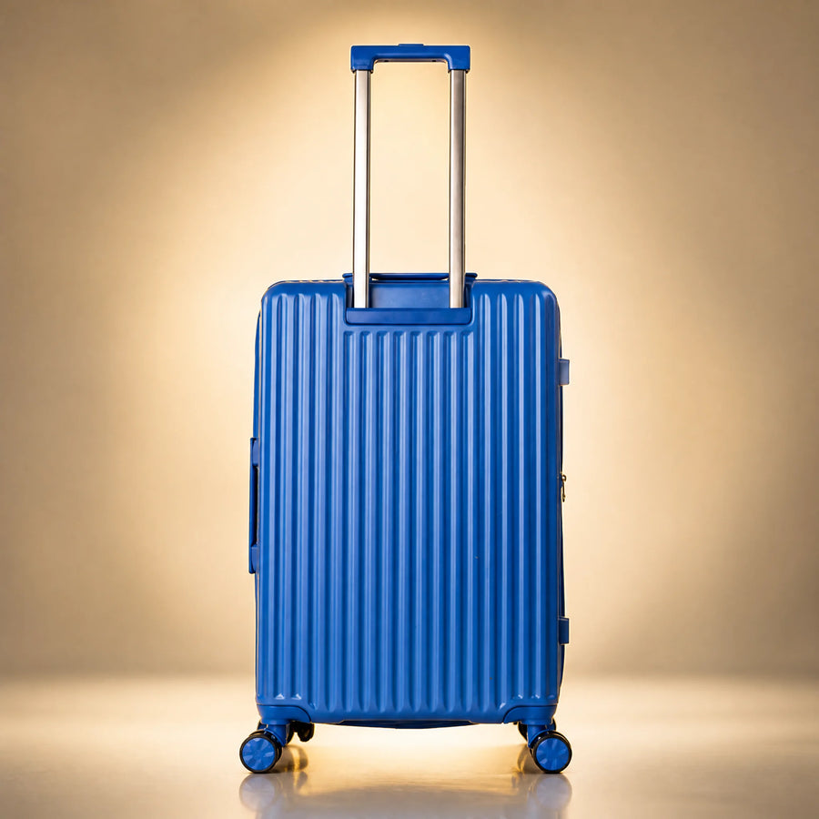 TERRY 3.0 Check-In Large by TROCHI - Yellow Line Blue luggage detail image 12