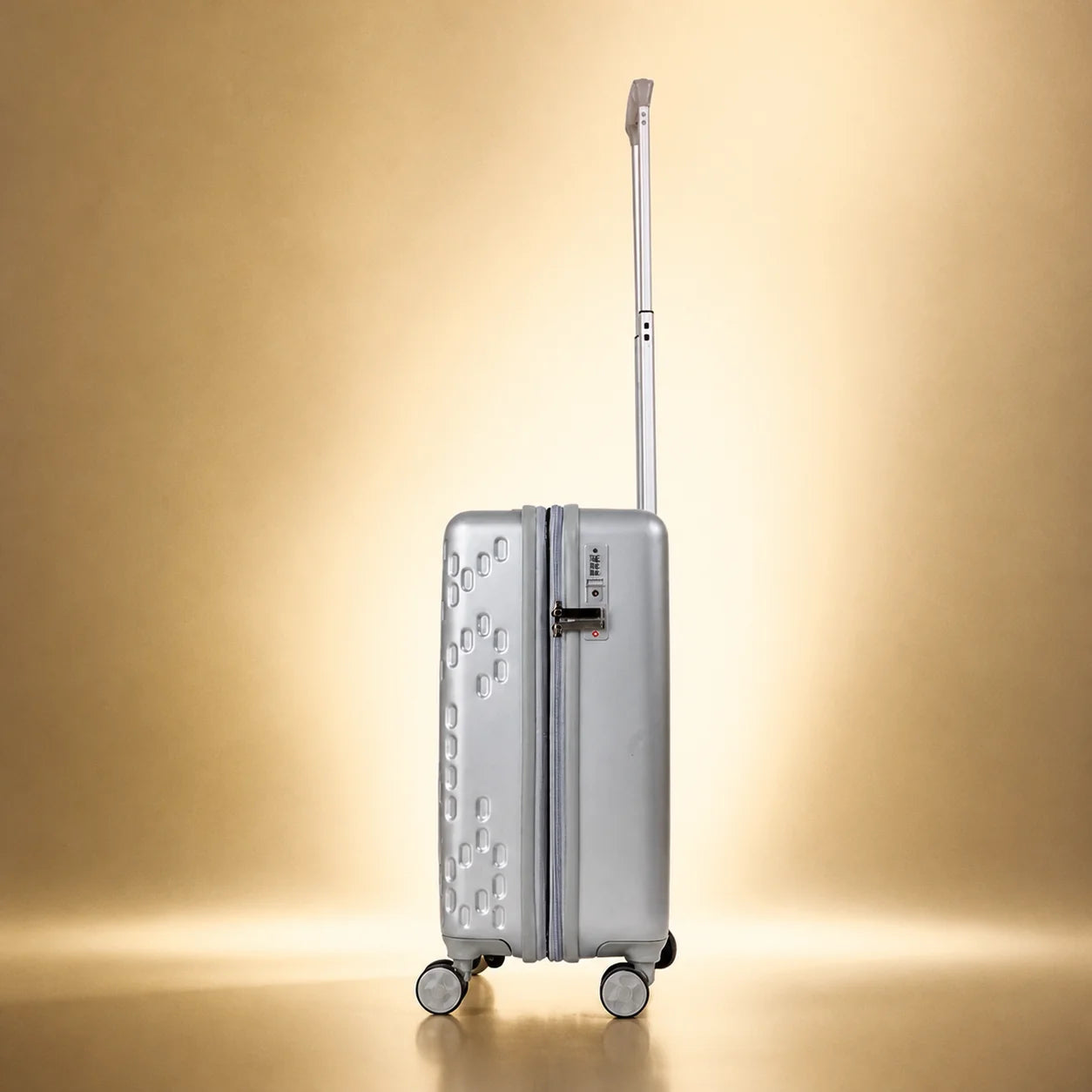Lady Pink's Graffiti Tag Carry-On by TROCHI - X Line grey luggage detail image 13