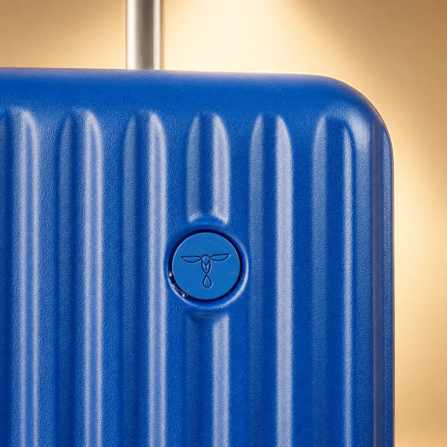 TERRY 3.0 Check-In Large by TROCHI - Yellow Line Blue luggage detail image 14