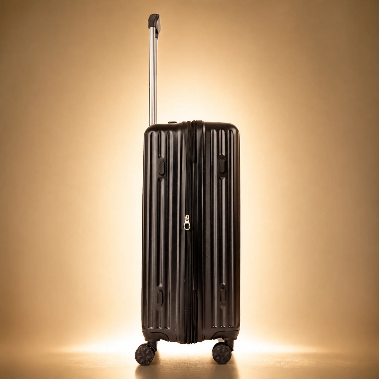 TERRY 3.0 Check-In Medium by TROCHI - Yellow Line Black luggage detail image 14