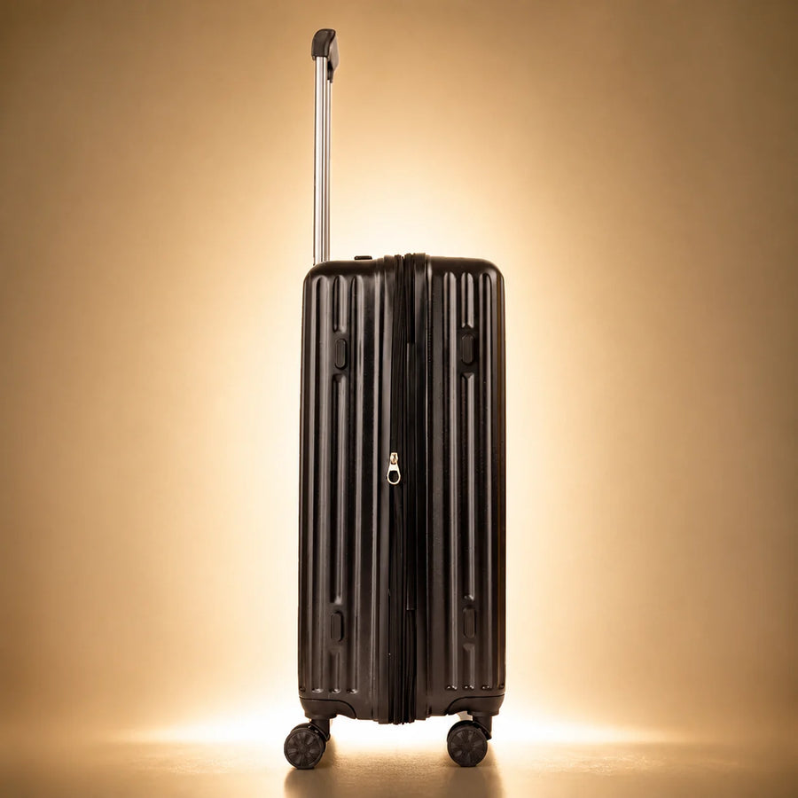 TERRY 3.0 Check-In Medium by TROCHI - Yellow Line Black luggage detail image 14
