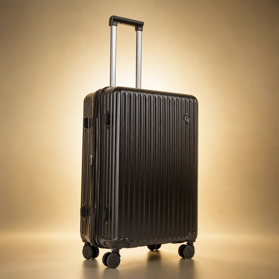 TERRY 3.0 Check-In Medium by TROCHI - Yellow Line Black luggage detail image 15