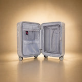 Lady Pink's Graffiti Tag Carry-On by TROCHI - X Line grey luggage detail image 15