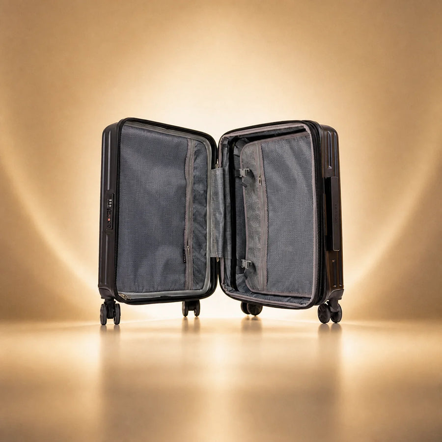 Lady Pink's Graffiti Tag Check-In by TROCHI - X Line black luggage detail image 16