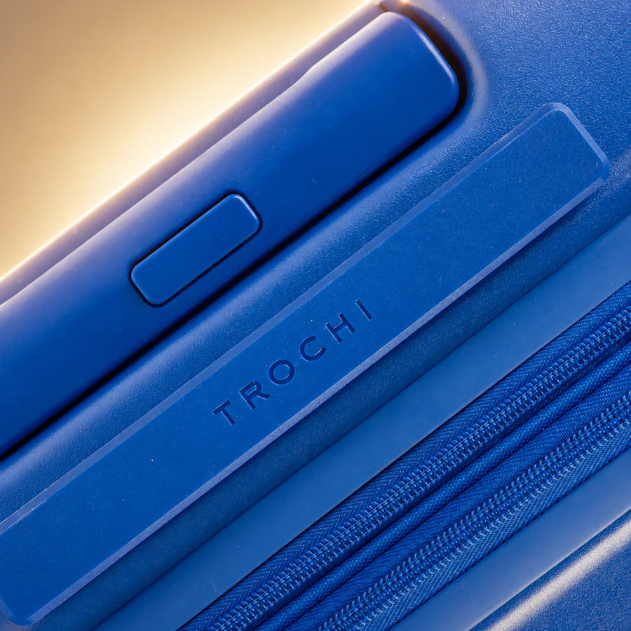 TERRY 3.0 Check-In Large by TROCHI - Yellow Line Blue luggage detail image 17