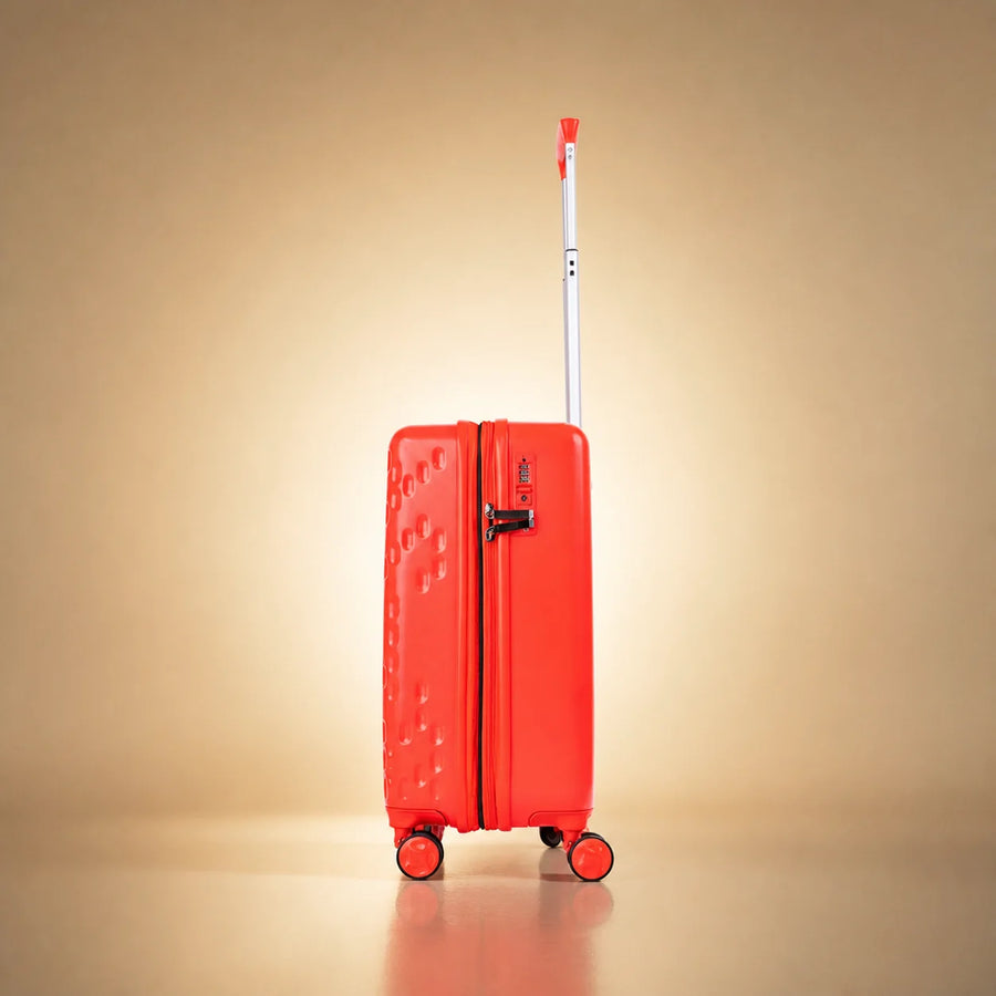 Lady Pink's Graffiti Tag Carry-On by TROCHI - X Line red luggage detail image 20