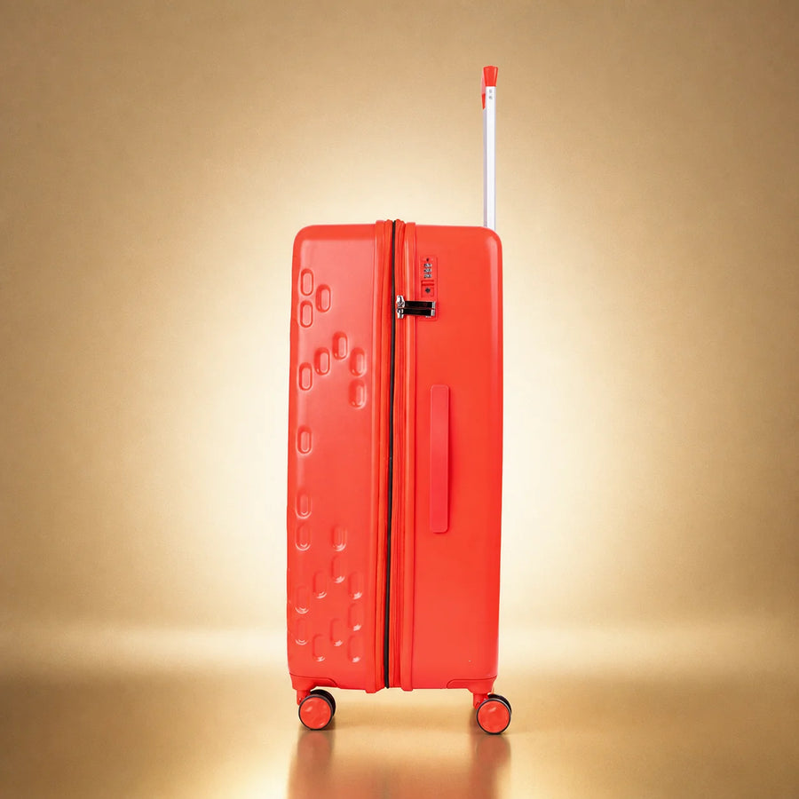 Lady Pink's Graffiti Tag Check-In by TROCHI - X Line red luggage detail image 21