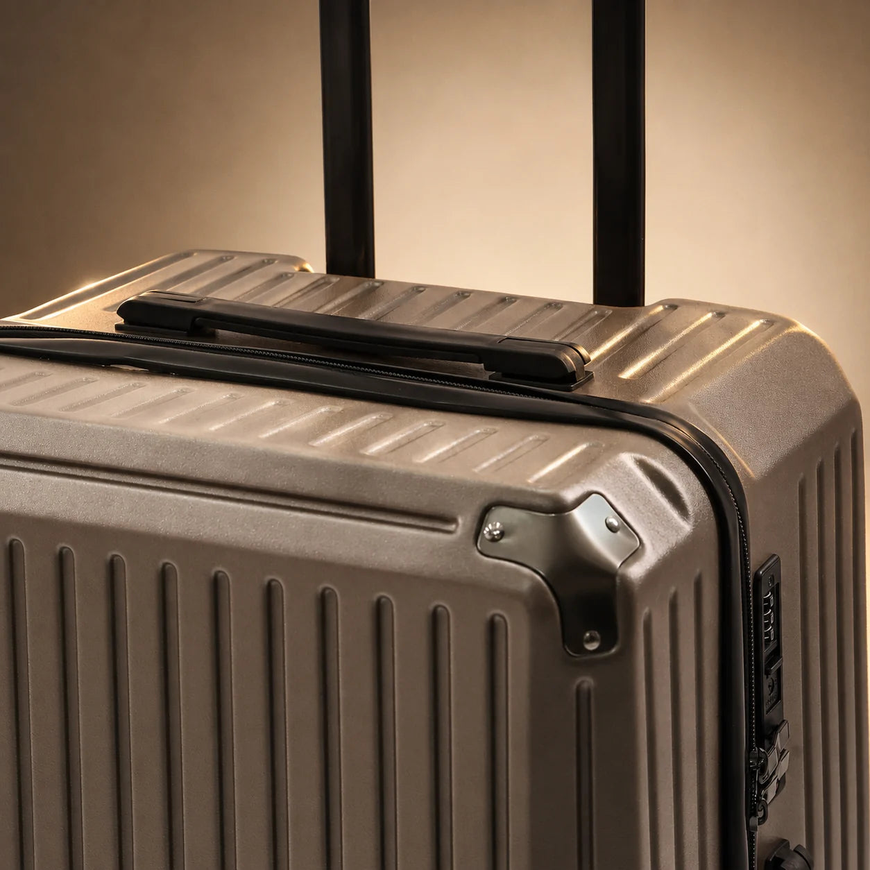 Trochi Charles Trunk Check-In Large — Gray (view 6)