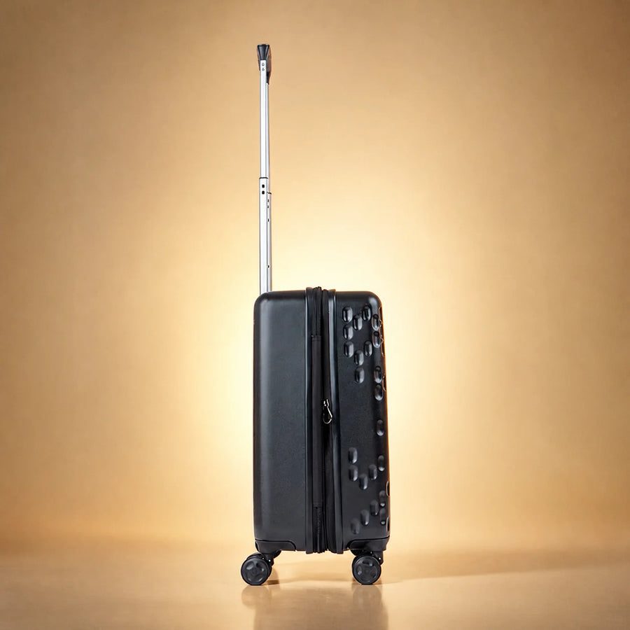 Lady Pink's Graffiti Tag Carry-On by TROCHI - X Line black luggage detail image 26