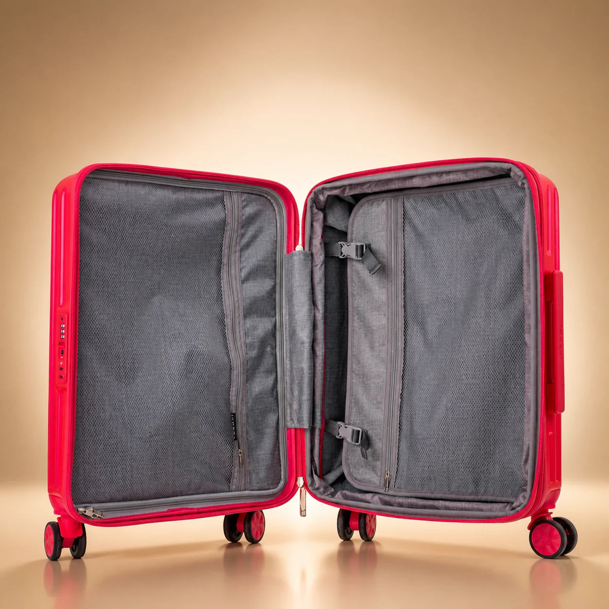 TERRY 3.0 Check-In Medium by TROCHI - Yellow Line Red luggage detail image 26