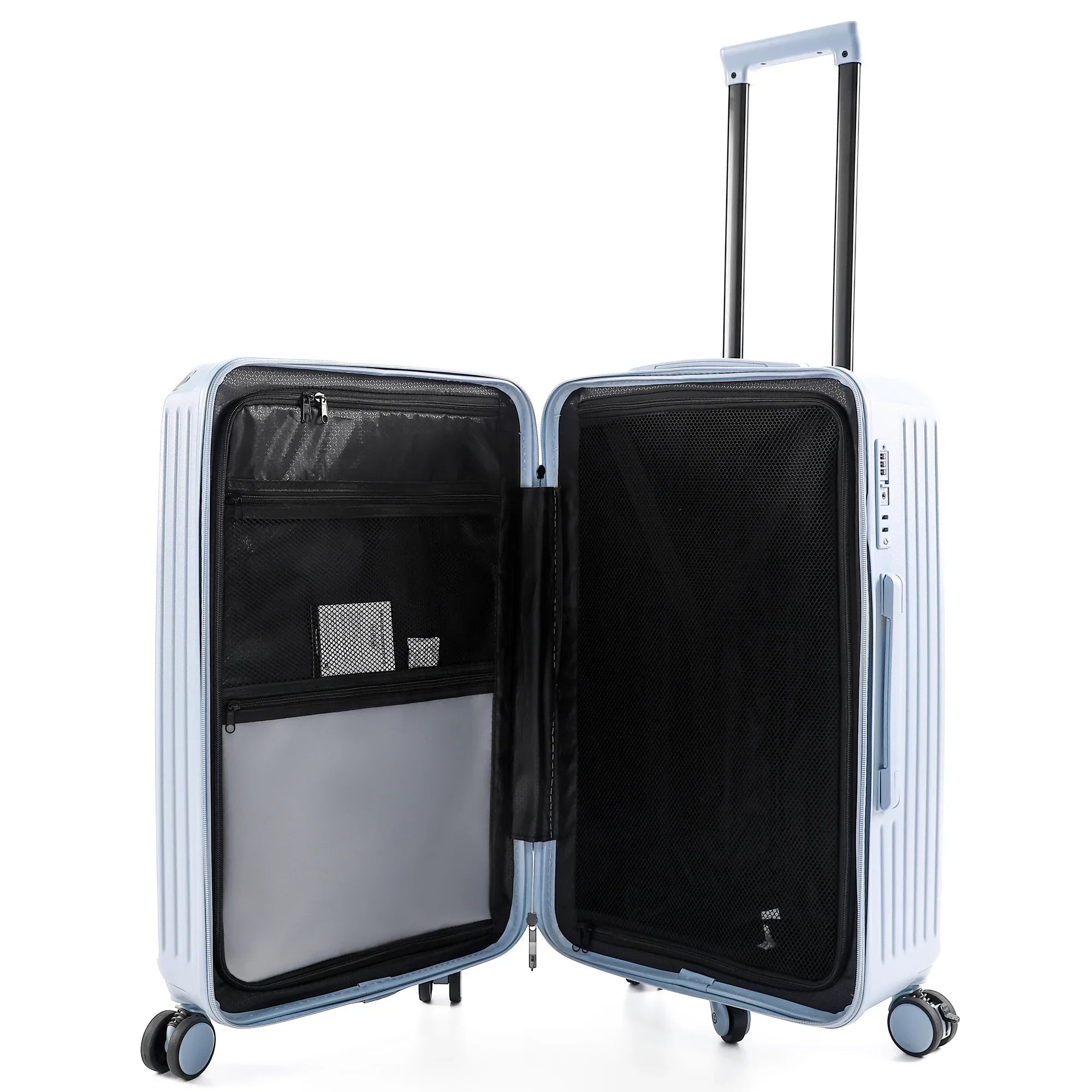 Trochi Charles Trunk Check-In Medium — Blue (view 3)