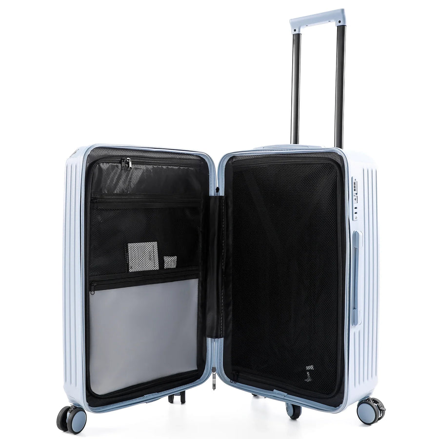Trochi Charles Trunk Check-In Medium — Blue (view 3)
