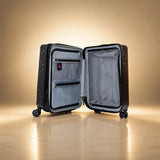 Lady Pink's Graffiti Tag Carry-On by TROCHI - X Line black luggage detail image 29