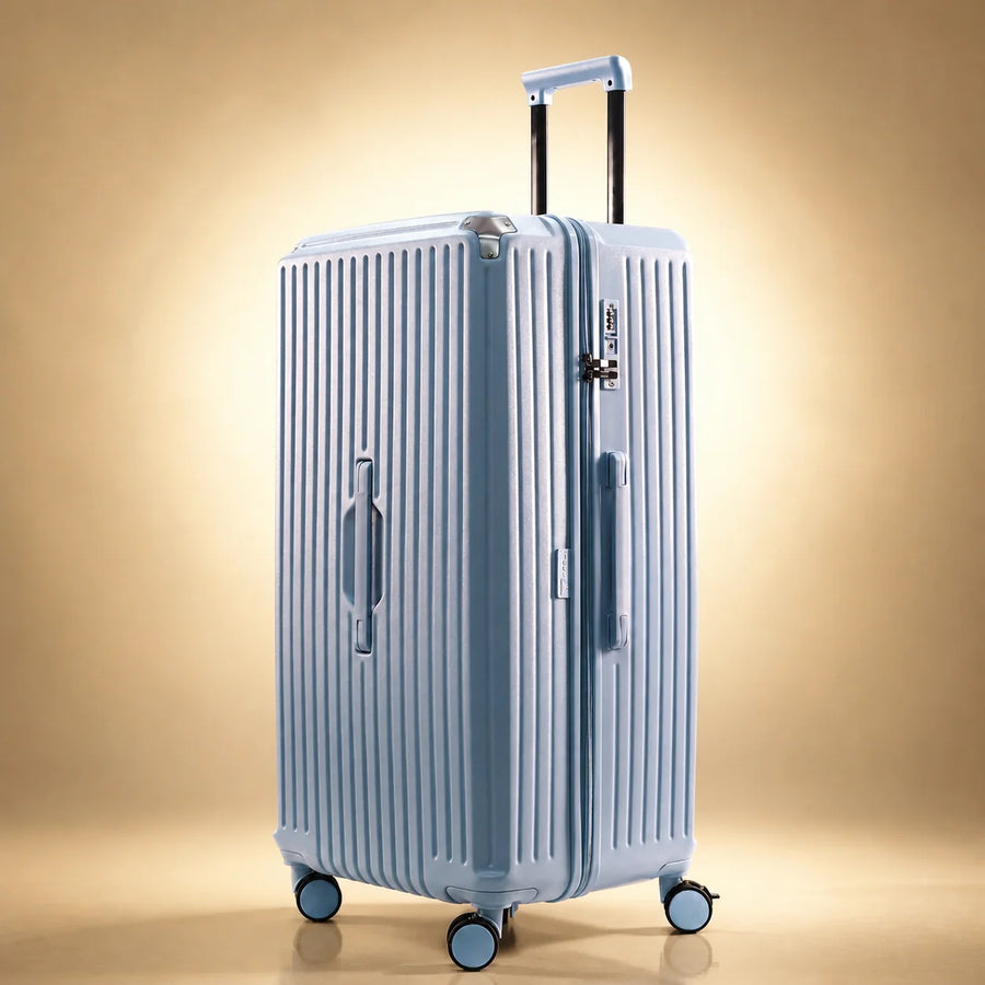 Trochi Charles Trunk Check-In Large — Blue (view 1)