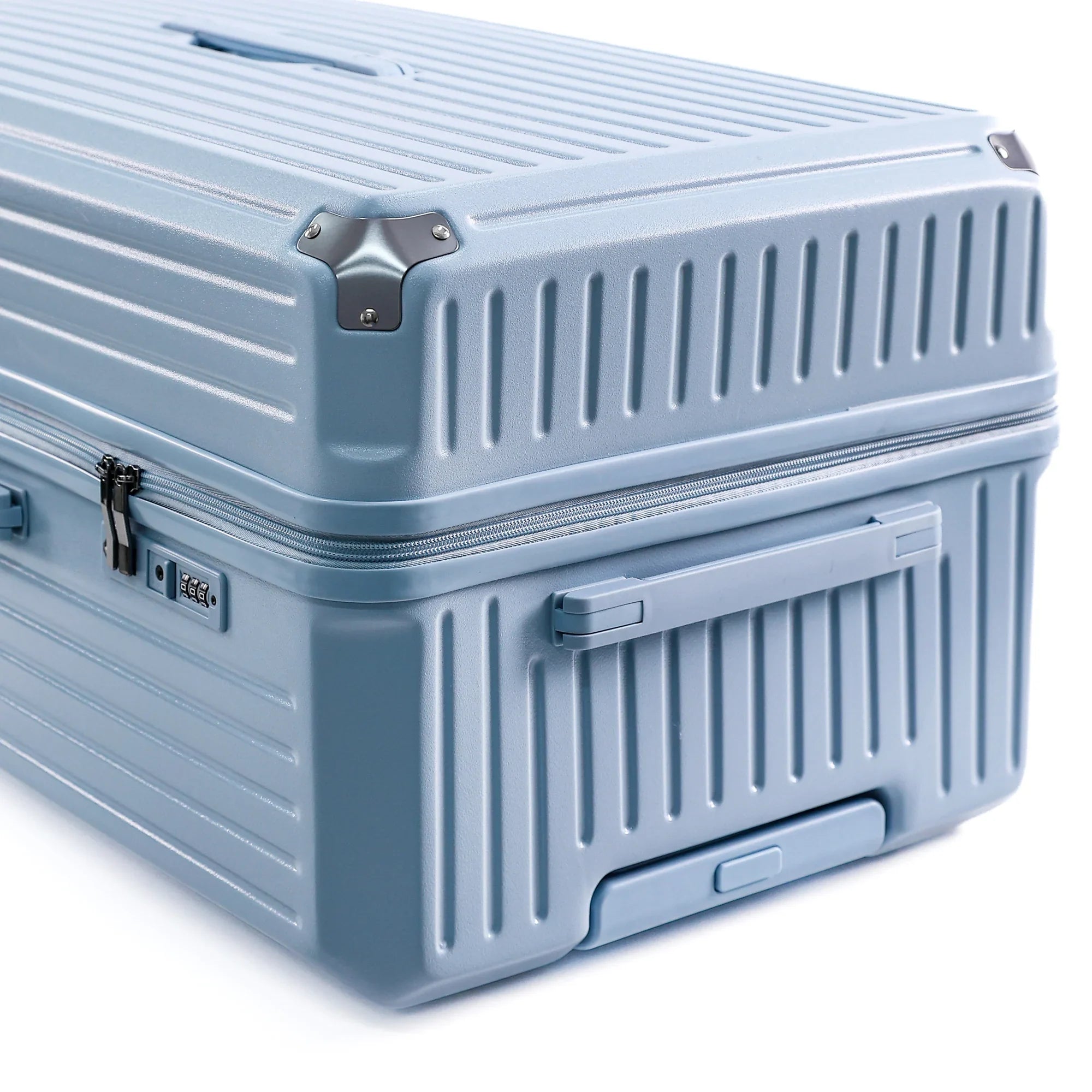 Trochi Charles Trunk Check-In Medium — Blue (view 10)