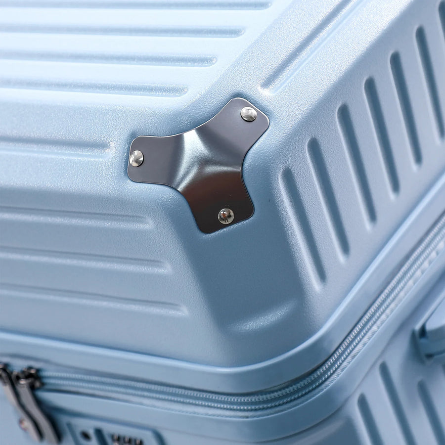 Trochi Charles Trunk Carry-On — Blue (view 5)