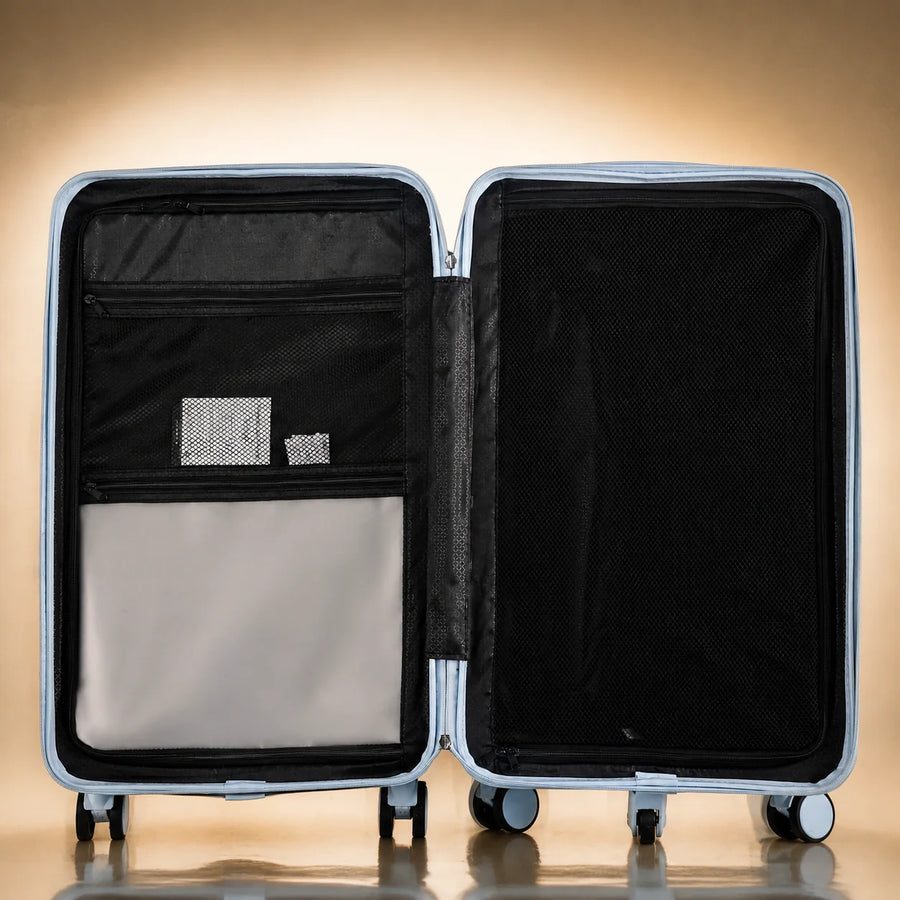 Trochi Charles Trunk Check-In Large — Blue (view 7)