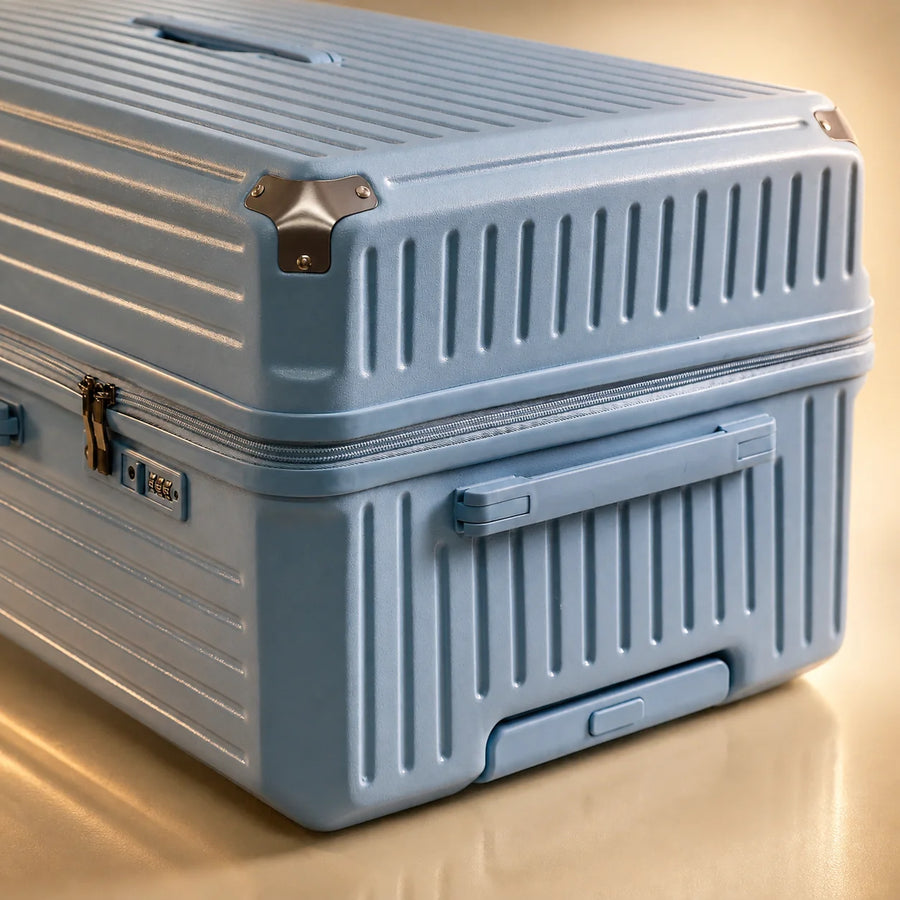 Trochi Charles Trunk Check-In Large — Blue (view 13)