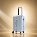 Trochi Charles Trunk Carry-On — Blue (view 15)