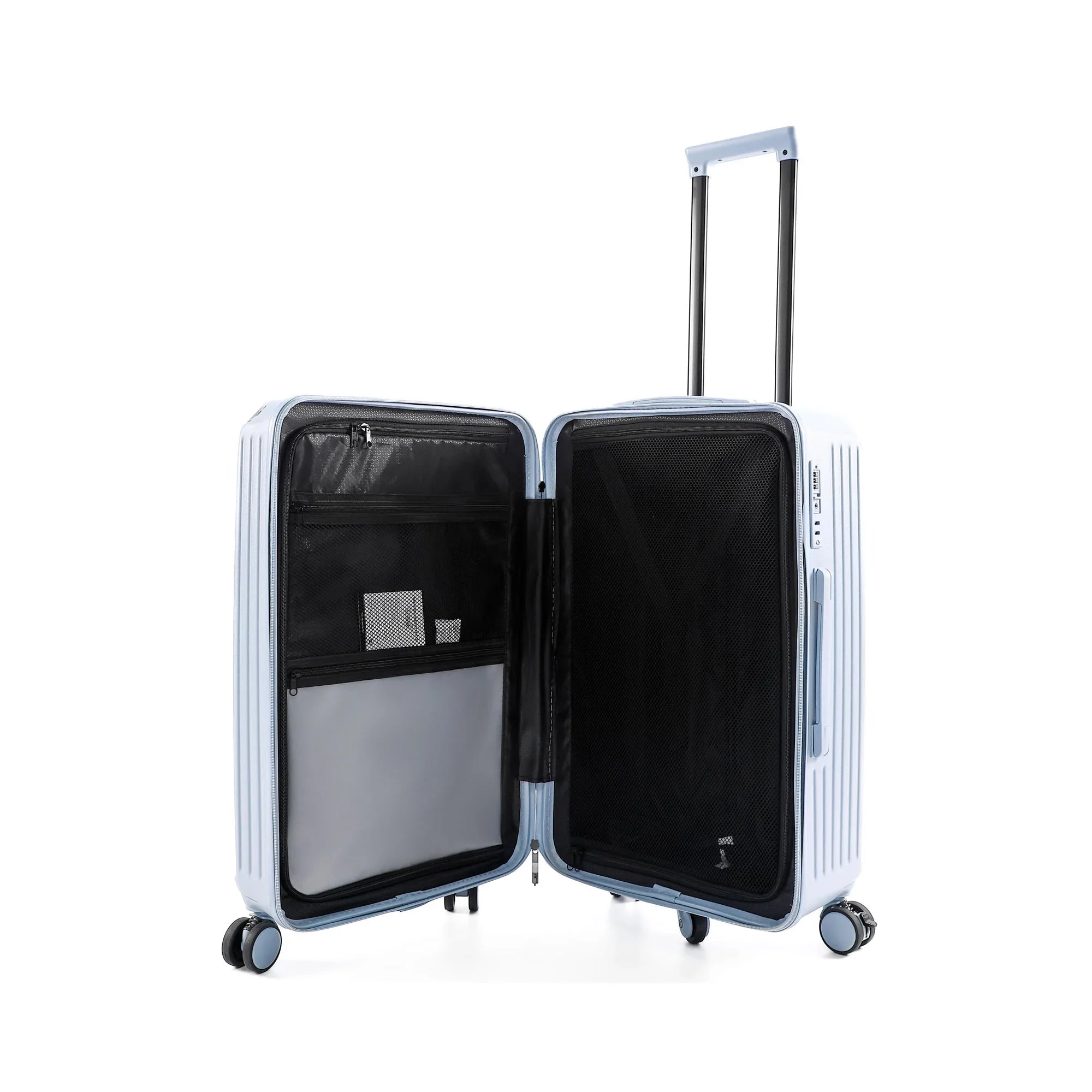 Trochi Charles Trunk Carry-On — Blue (view 17)