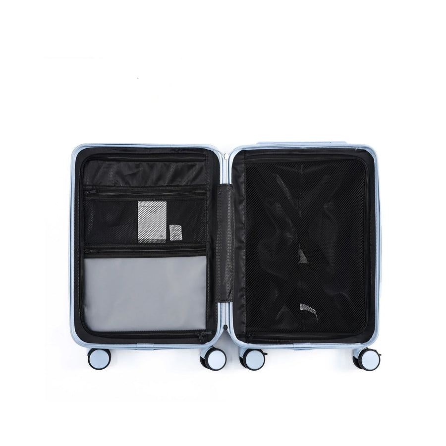 Trochi Charles Trunk Carry-On — Blue (view 18)