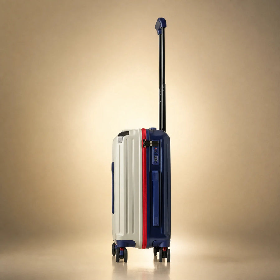 Trochi Charles Trunk Carry-On — White (view 2)