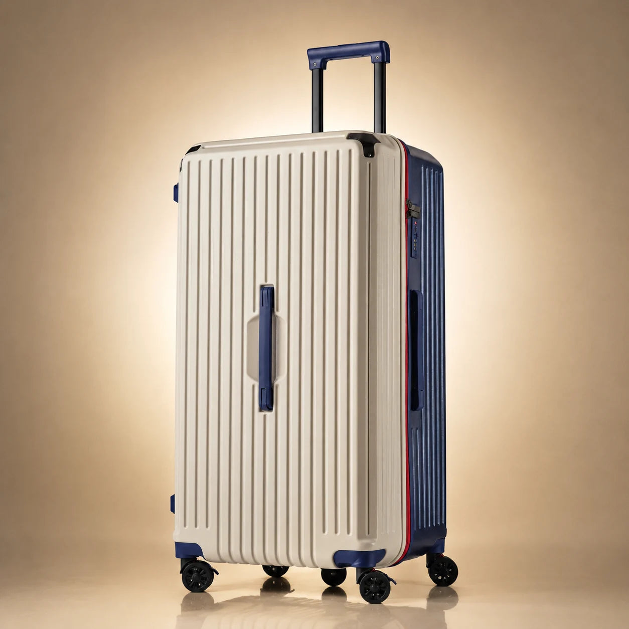 Trochi Charles Trunk Check-In Large — White (view 1)